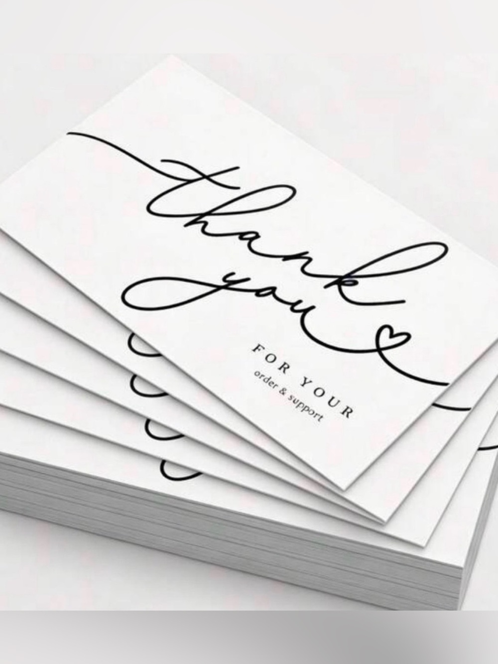 50 Thank You Cards